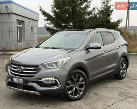 Серый Хендай Санта Фе, объемом двигателя 2.2 л и пробегом 131 тыс. км за 24000 $, фото 5 на Automoto.ua