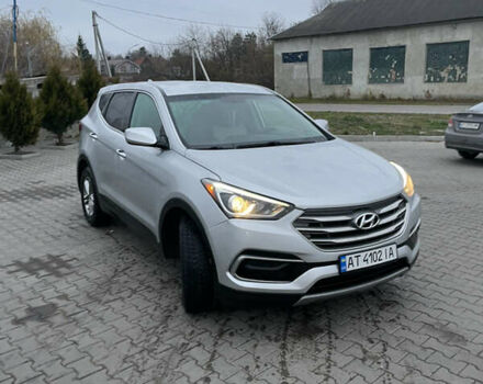 Серый Хендай Санта Фе, объемом двигателя 2.36 л и пробегом 116 тыс. км за 14600 $, фото 2 на Automoto.ua