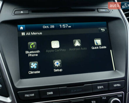 Сірий Хендай Санта Фе, об'ємом двигуна 2.2 л та пробігом 135 тис. км за 18300 $, фото 22 на Automoto.ua