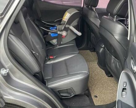 Серый Хендай Санта Фе, объемом двигателя 2 л и пробегом 160 тыс. км за 19700 $, фото 9 на Automoto.ua