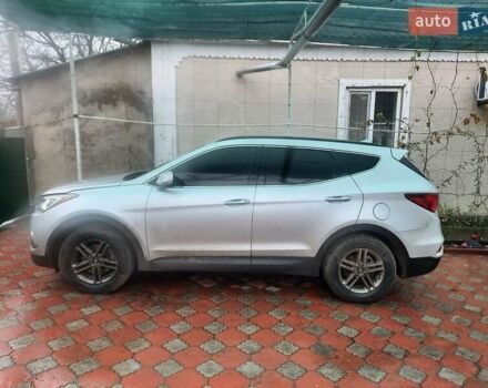 Серый Хендай Санта Фе, объемом двигателя 2.4 л и пробегом 160 тыс. км за 15500 $, фото 5 на Automoto.ua