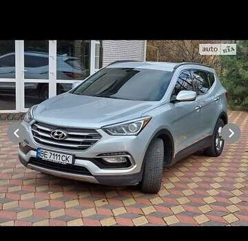 Серый Хендай Санта Фе, объемом двигателя 2.4 л и пробегом 160 тыс. км за 15500 $, фото 4 на Automoto.ua