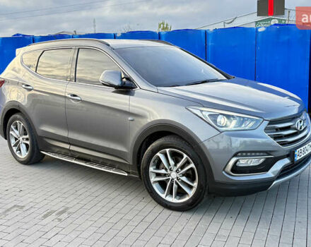 Серый Хендай Санта Фе, объемом двигателя 2 л и пробегом 214 тыс. км за 18700 $, фото 8 на Automoto.ua