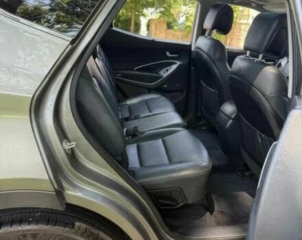 Сірий Хендай Санта Фе, об'ємом двигуна 2 л та пробігом 75 тис. км за 11500 $, фото 11 на Automoto.ua