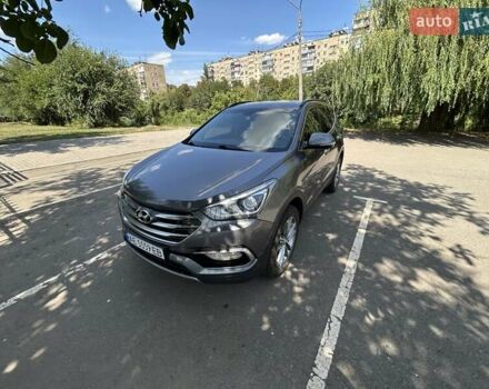 Серый Хендай Санта Фе, объемом двигателя 2.2 л и пробегом 223 тыс. км за 20250 $, фото 14 на Automoto.ua
