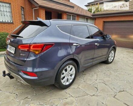 Серый Хендай Санта Фе, объемом двигателя 2 л и пробегом 162 тыс. км за 22700 $, фото 20 на Automoto.ua