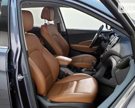 Серый Хендай Санта Фе, объемом двигателя 2 л и пробегом 162 тыс. км за 22700 $, фото 4 на Automoto.ua