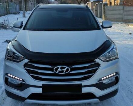 Серый Хендай Санта Фе, объемом двигателя 2.36 л и пробегом 100 тыс. км за 19500 $, фото 3 на Automoto.ua