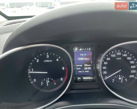 Серый Хендай Санта Фе, объемом двигателя 2 л и пробегом 160 тыс. км за 19700 $, фото 24 на Automoto.ua