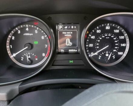 Серый Хендай Санта Фе, объемом двигателя 2.4 л и пробегом 137 тыс. км за 16200 $, фото 6 на Automoto.ua