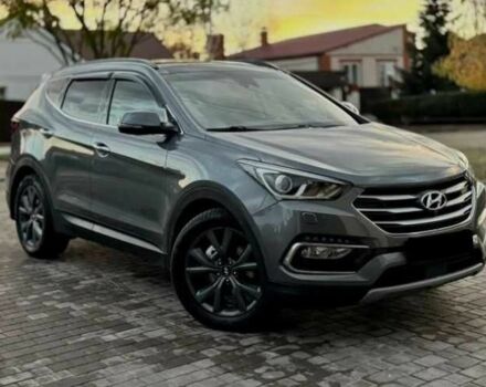 Серый Хендай Санта Фе, объемом двигателя 2.2 л и пробегом 103 тыс. км за 8700 $, фото 1 на Automoto.ua