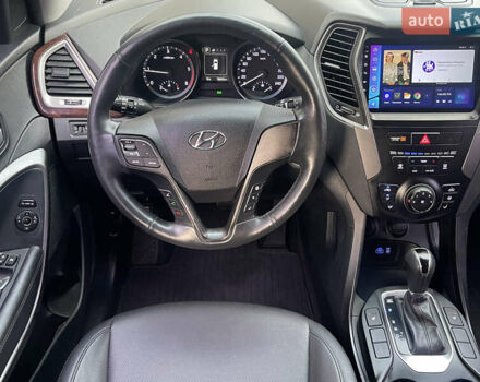 Сірий Хендай Санта Фе, об'ємом двигуна 2 л та пробігом 78 тис. км за 21700 $, фото 8 на Automoto.ua