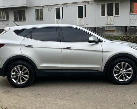 Сірий Хендай Санта Фе, об'ємом двигуна 2 л та пробігом 78 тис. км за 21700 $, фото 6 на Automoto.ua