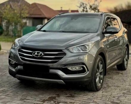 Серый Хендай Санта Фе, объемом двигателя 2.2 л и пробегом 103 тыс. км за 8700 $, фото 4 на Automoto.ua