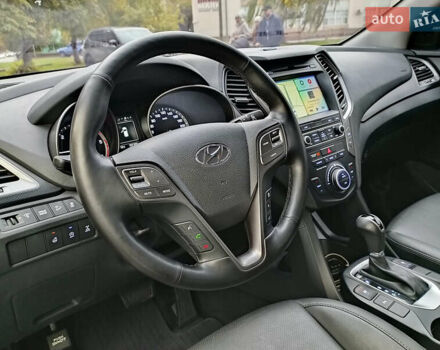 Серый Хендай Санта Фе, объемом двигателя 2 л и пробегом 187 тыс. км за 21555 $, фото 12 на Automoto.ua