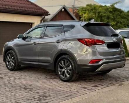 Серый Хендай Санта Фе, объемом двигателя 2.2 л и пробегом 103 тыс. км за 8700 $, фото 3 на Automoto.ua