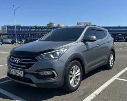 Серый Хендай Санта Фе, объемом двигателя 2.2 л и пробегом 178 тыс. км за 20900 $, фото 5 на Automoto.ua