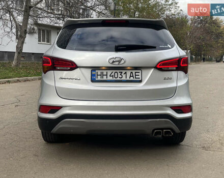Сірий Хендай Санта Фе, об'ємом двигуна 2 л та пробігом 78 тис. км за 21700 $, фото 5 на Automoto.ua