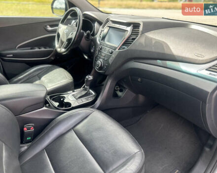 Серый Хендай Санта Фе, объемом двигателя 2.2 л и пробегом 230 тыс. км за 21500 $, фото 14 на Automoto.ua