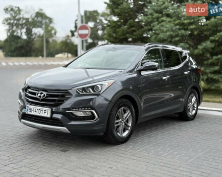 Серый Хендай Санта Фе, объемом двигателя 2.4 л и пробегом 120 тыс. км за 20000 $, фото 4 на Automoto.ua