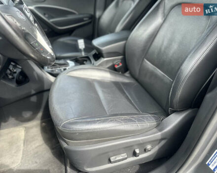 Серый Хендай Санта Фе, объемом двигателя 2.2 л и пробегом 230 тыс. км за 21500 $, фото 10 на Automoto.ua