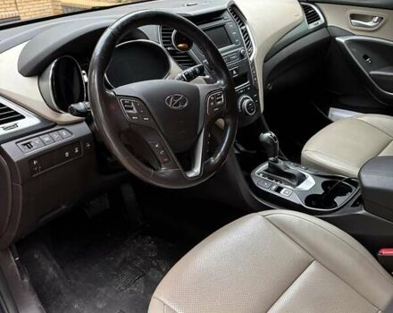 Серый Хендай Санта Фе, объемом двигателя 2.2 л и пробегом 146 тыс. км за 22000 $, фото 12 на Automoto.ua
