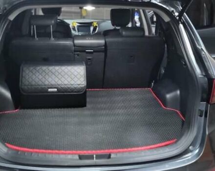 Серый Хендай Санта Фе, объемом двигателя 2 л и пробегом 174 тыс. км за 26500 $, фото 5 на Automoto.ua