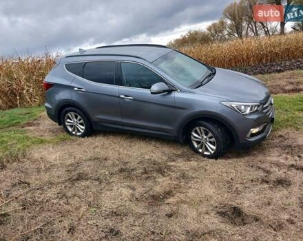 Хендай Санта Фе 2017 в Чернобае на Automoto.ua Серый Хендай Санта Фе, объемом двигателя 2.2 л и пробегом 163 тыс. км за 21700 $, фото 11 на Automoto.ua