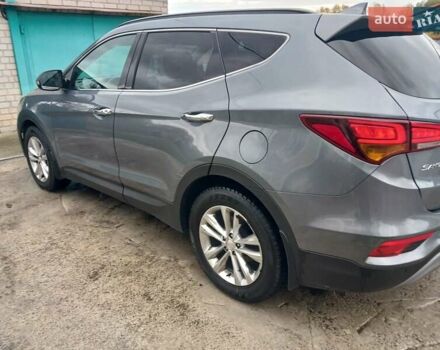 Хендай Санта Фе 2017 в Чернобае на Automoto.ua Серый Хендай Санта Фе, объемом двигателя 2.2 л и пробегом 163 тыс. км за 21700 $, фото 4 на Automoto.ua