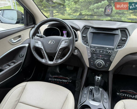Серый Хендай Санта Фе, объемом двигателя 2.4 л и пробегом 120 тыс. км за 20000 $, фото 16 на Automoto.ua
