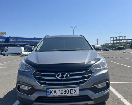 Серый Хендай Санта Фе, объемом двигателя 2.2 л и пробегом 178 тыс. км за 20900 $, фото 6 на Automoto.ua