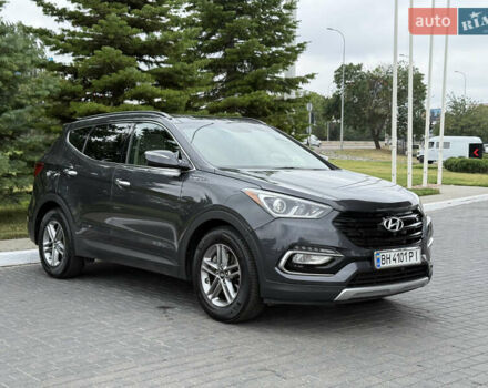 Серый Хендай Санта Фе, объемом двигателя 2.4 л и пробегом 120 тыс. км за 20000 $, фото 7 на Automoto.ua