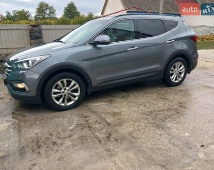 Хендай Санта Фе 2017 в Чернобае на Automoto.ua Серый Хендай Санта Фе, объемом двигателя 2.2 л и пробегом 163 тыс. км за 21700 $, фото 2 на Automoto.ua