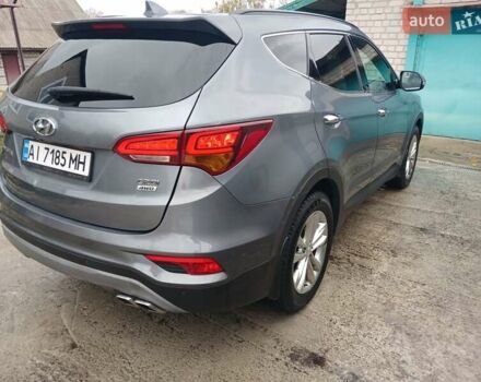 Хендай Санта Фе 2017 в Чернобае на Automoto.ua Серый Хендай Санта Фе, объемом двигателя 2.2 л и пробегом 163 тыс. км за 21700 $, фото 3 на Automoto.ua