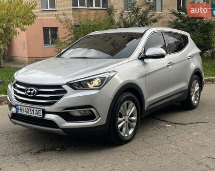 Сірий Хендай Санта Фе, об'ємом двигуна 2 л та пробігом 78 тис. км за 21700 $, фото 1 на Automoto.ua