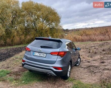 Хендай Санта Фе 2017 в Чернобае на Automoto.ua Серый Хендай Санта Фе, объемом двигателя 2.2 л и пробегом 163 тыс. км за 21700 $, фото 6 на Automoto.ua