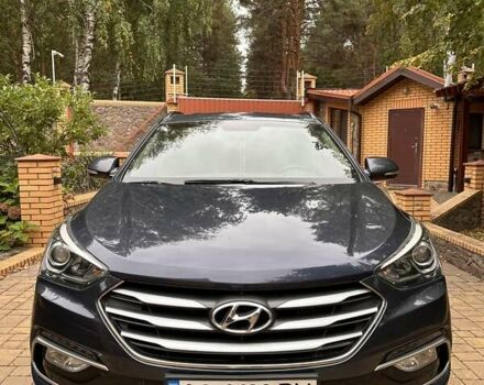 Серый Хендай Санта Фе, объемом двигателя 2.2 л и пробегом 146 тыс. км за 22000 $, фото 16 на Automoto.ua