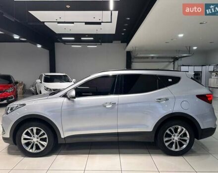 Серый Хендай Санта Фе, объемом двигателя 2 л и пробегом 155 тыс. км за 20500 $, фото 7 на Automoto.ua