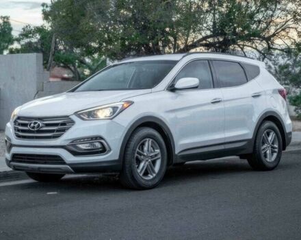 Серый Хендай Санта Фе, объемом двигателя 2.4 л и пробегом 54 тыс. км за 11500 $, фото 2 на Automoto.ua