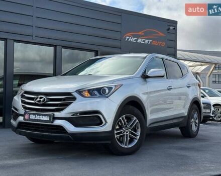Серый Хендай Санта Фе, объемом двигателя 2.36 л и пробегом 123 тыс. км за 16900 $, фото 1 на Automoto.ua