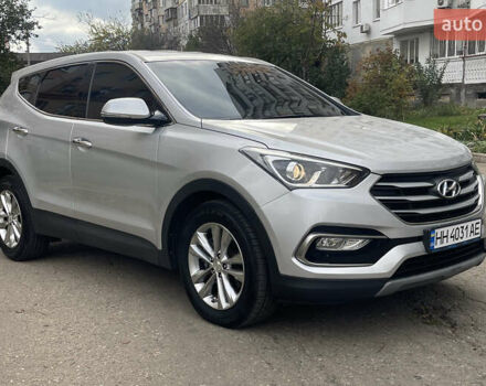 Сірий Хендай Санта Фе, об'ємом двигуна 2 л та пробігом 78 тис. км за 21700 $, фото 3 на Automoto.ua