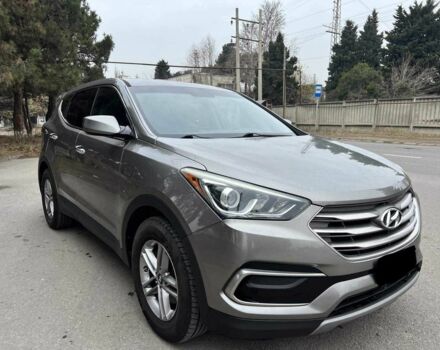 Сірий Хендай Санта Фе, об'ємом двигуна 2.4 л та пробігом 68 тис. км за 12100 $, фото 1 на Automoto.ua