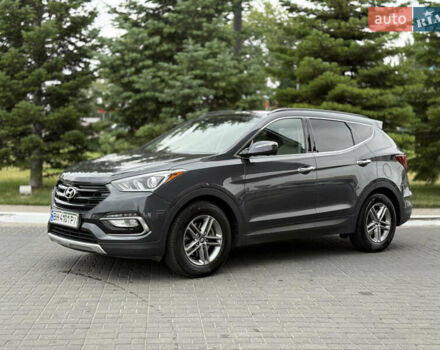 Серый Хендай Санта Фе, объемом двигателя 2.4 л и пробегом 120 тыс. км за 20000 $, фото 2 на Automoto.ua