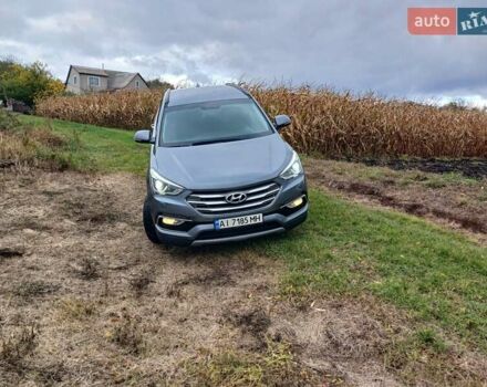 Хендай Санта Фе 2017 в Чернобае на Automoto.ua Серый Хендай Санта Фе, объемом двигателя 2.2 л и пробегом 163 тыс. км за 21700 $, фото 12 на Automoto.ua