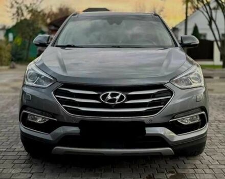 Серый Хендай Санта Фе, объемом двигателя 2.2 л и пробегом 103 тыс. км за 8700 $, фото 2 на Automoto.ua