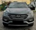 Серый Хендай Санта Фе, объемом двигателя 2.2 л и пробегом 103 тыс. км за 8700 $, фото 2 на Automoto.ua