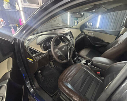 Серый Хендай Санта Фе, объемом двигателя 2.36 л и пробегом 120 тыс. км за 14500 $, фото 6 на Automoto.ua