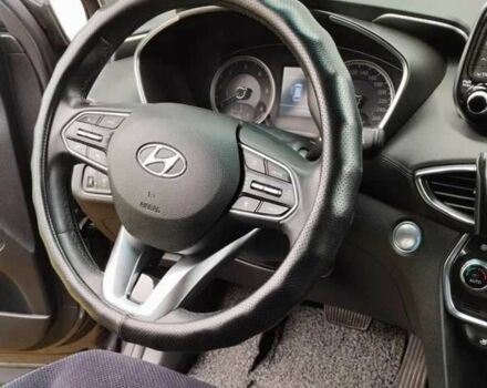 Сірий Хендай Санта Фе, об'ємом двигуна 2 л та пробігом 140 тис. км за 21000 $, фото 6 на Automoto.ua