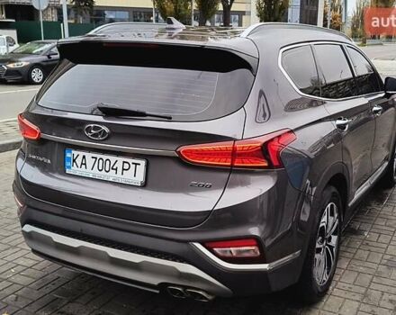 Серый Хендай Санта Фе, объемом двигателя 2 л и пробегом 113 тыс. км за 26400 $, фото 6 на Automoto.ua