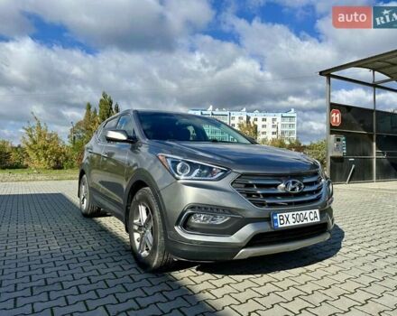 Серый Хендай Санта Фе, объемом двигателя 2.36 л и пробегом 112 тыс. км за 14900 $, фото 12 на Automoto.ua